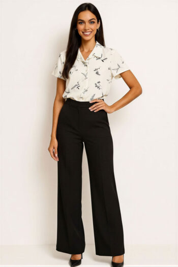 BLUSA CAMISERA BOTONES CLÁSICOS