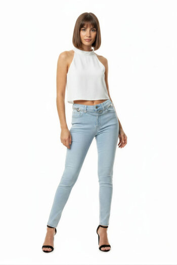 JEANS SKINNY TIRO MEDIO CADENA DECORATIVA