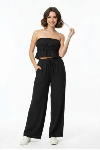 CONJUNTO PANTALÓN TIRO ALTO RELAJADO