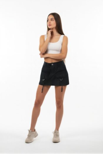 FALDA CARGO CON BOLSAS