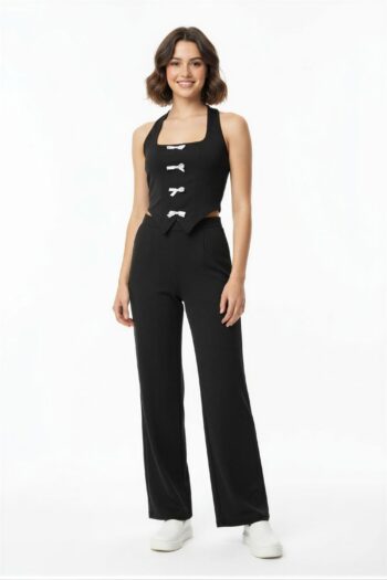 CONJUNTO HALTER Y PANTALÓN