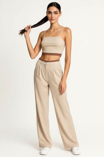 CONJUNTO LINO TOP Y PANTALÓN