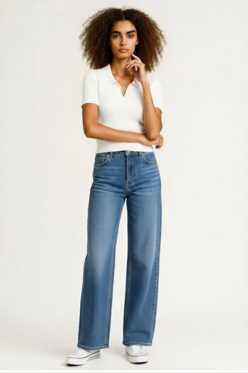 SUÉTER TEJIDO CUELLO CAMISERO