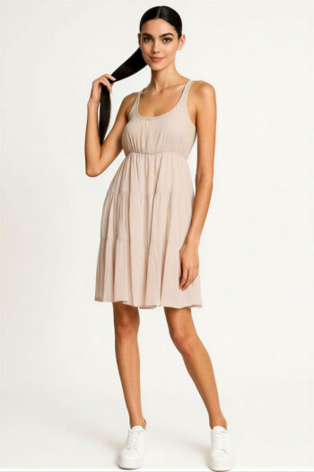 VESTIDO CORTO TIRANTES LIGERO