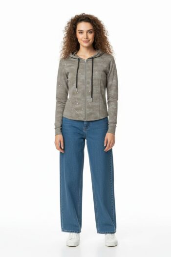 CHAMARRA CAPUCHA CIERRE FRONTAL