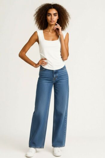 PLAYERA ESCOTE CUADRADO AJUSTE