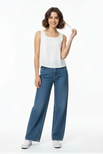 BLUSA SIN MANGA CUELLO REDONDO