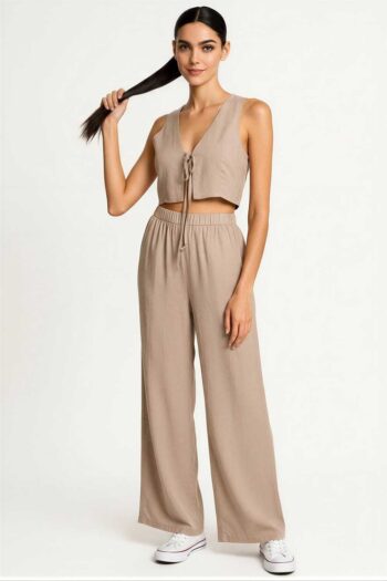 CONJUNTO PANTALÓN AMPLIO Y TOP