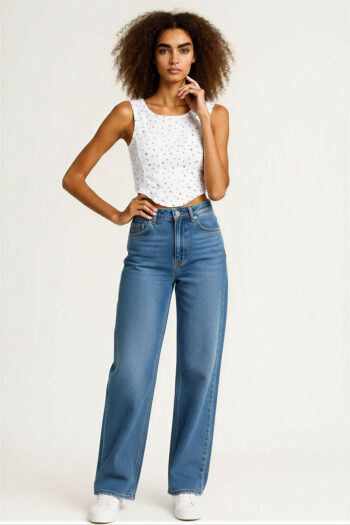 PLAYERA TOP RIB SIN MANGAS CORTE CROP