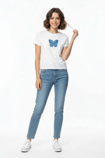 PLAYERA ALGODÓN BORDADO CENTRAL