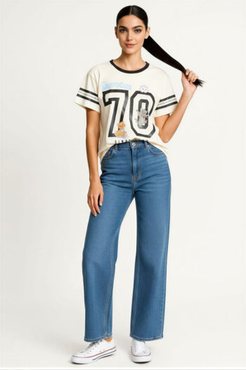 PLAYERA OVERSIZE ESTAMPADO FRONTAL