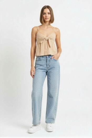 BLUSA TIRANTES NUDO FRENTE