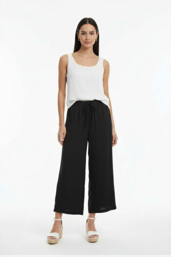 PANTALÓN CAPRI AMPLIO CINTA