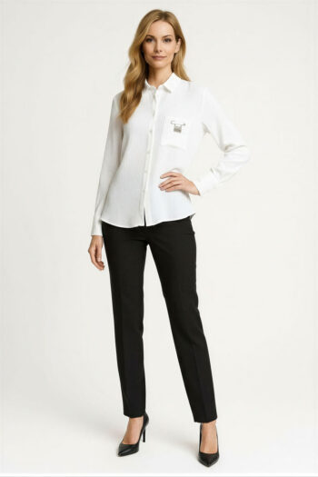 BLUSA BROCHE ELEGANTE