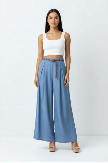 PANTALÓN PINZAS CINTURÓN