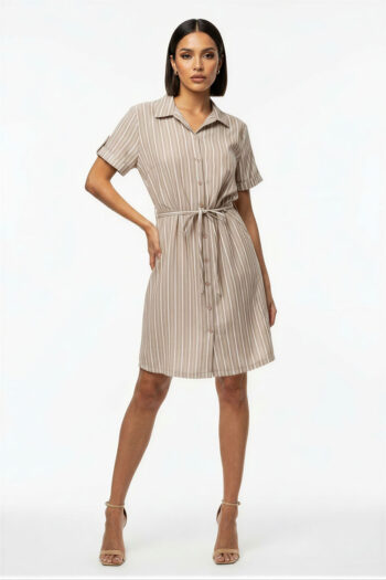 VESTIDO CAMISERO RAYAS