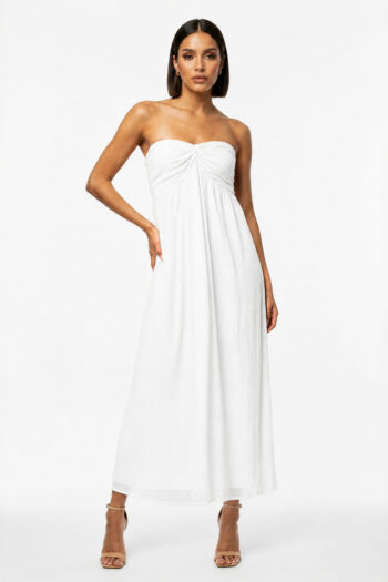 VESTIDO TIRANTES CORTE FRONTAL