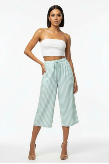 PANTALÓN CAPRI FLUIDO CASUAL