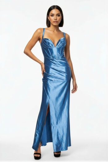 VESTIDO SATINADO GLAMOUR