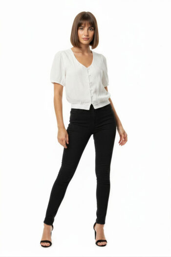 BLUSA BOTONES FRENTE TEXTURA