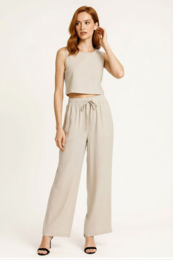 CONJUNTO TOP Y PANTALÓN AMPLIO