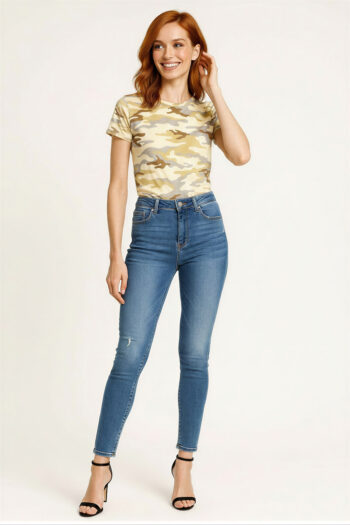PLAYERA CAMUFLAJE CLÁSICA BÁSICA