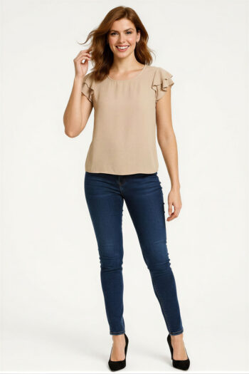BLUSA MANGA DOBLE OLAN