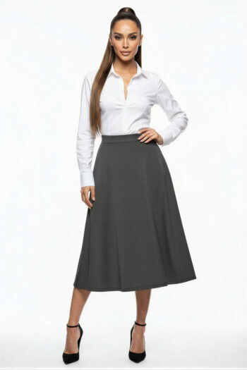 FALDA CIRCULAR VUELO ELEGANTE