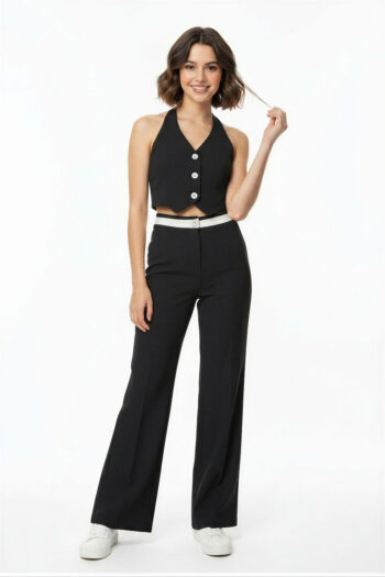 CONJUNTO CHALECO HALTER