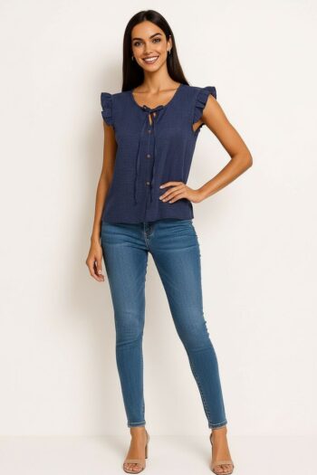 BLUSA JARETA VOLANTE