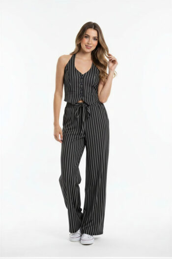 CONJUNTO HALTER RAYAS