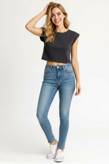 PLAYERA TOP CORTO ESPALDA ABIERTA