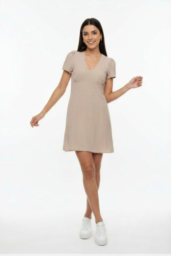VESTIDO ESCOTE BOTONES