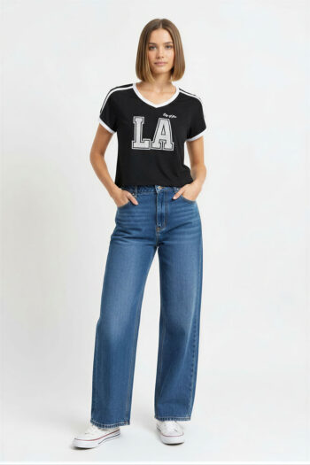 PLAYERA CHIFON CONTRASTE