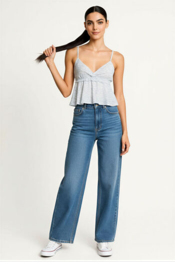 BLUSA FLOWY ESCOTE SUAVE