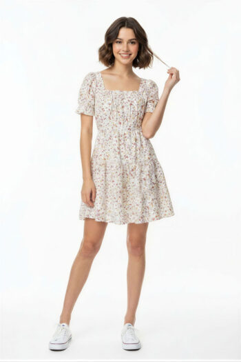 VESTIDO CAMPESTRE FLOREADO