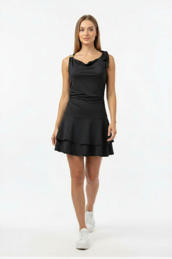VESTIDO DRAPEADO FIESTA