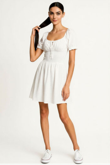 VESTIDO CAMPESINO MIDI