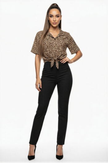 BLUSA ANIMAL PRINT AMARRE
