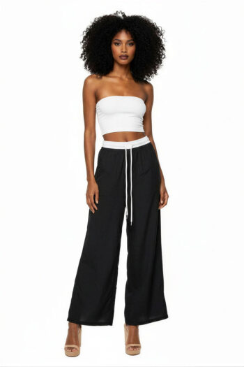 PANTALÓN COMBINADO CORDÓN