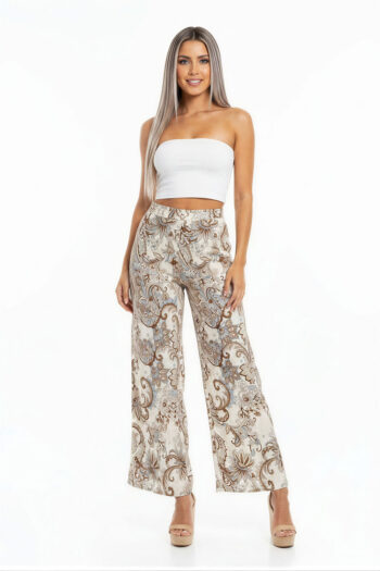 PANTALÓN AMPLIO ESTAMPADO