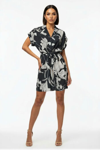 VESTIDO CAMISERO ESTAMPADO