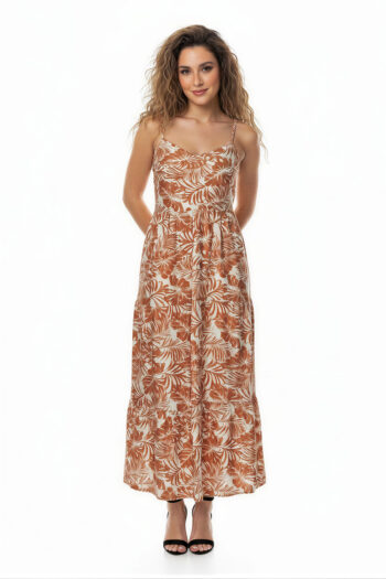 VESTIDO MIDI TIRANTES ESTAMPADO