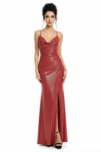 VESTIDO MAXI ESPALDA CRUZADA