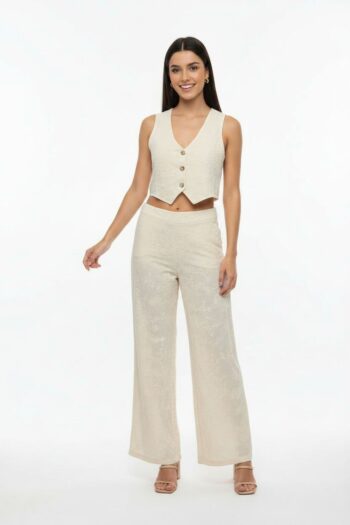 CONJUNTO PANTALÓN BORDADO