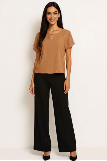 BLUSA DETALLE HERRAJE CENTRAL