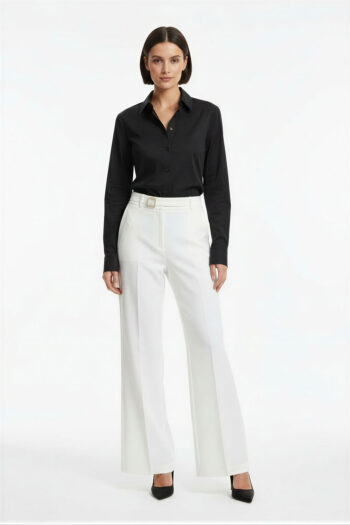 PANTALÓN RECTO CON HEBILLA