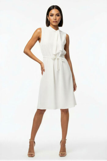 VESTIDO CORBATÍN ELEGANTE