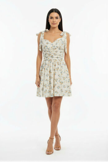 VESTIDO FLORES TIRANTES