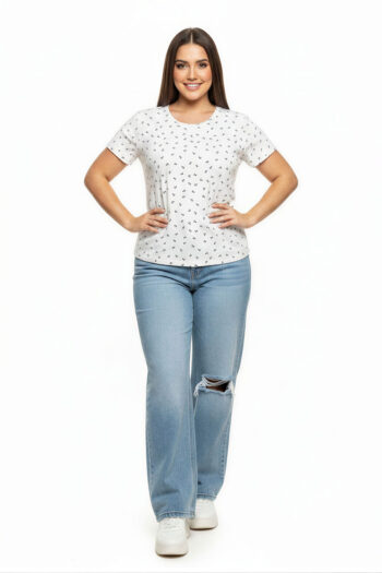PLAYERA ESTAMPADO MINI CORAZONES